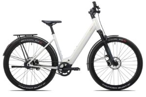 Coboc Skye Step Belt Di2 - 28 Zoll 400Wh 11N Wave - Ivory gloss