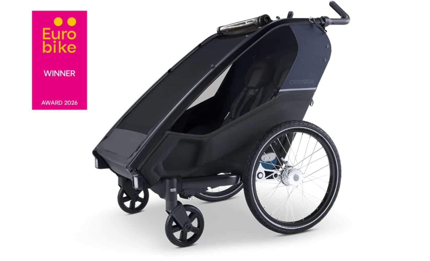 Croozer Kid Lykke 2 Kinderanhänger - Blueberry Blue