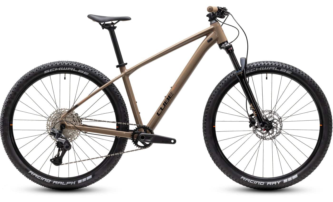 Cube Aim SLT - 27.5/29 Zoll 12K Diamant - cappuccino´n´black