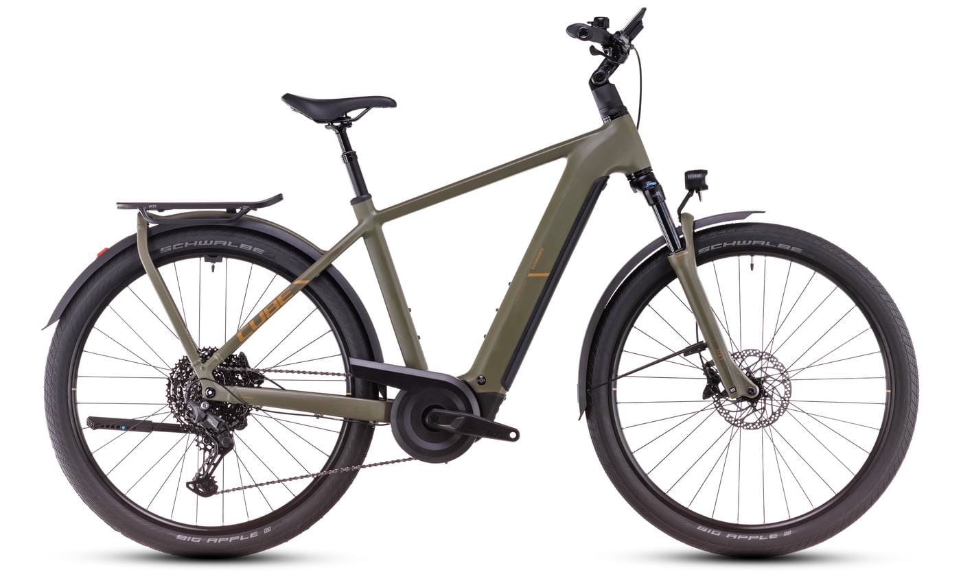 Cube Kathmandu Hybrid Pro - 28 Zoll 800Wh 11K Diamant - dustyolive´n´gold