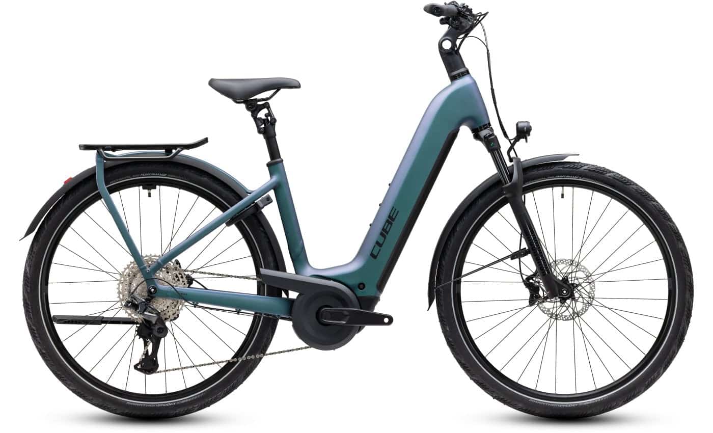 Cube Kathmandu Hybrid Pro 800 - 28 Zoll 800Wh 12K Wave - smaragdgrey´n´black