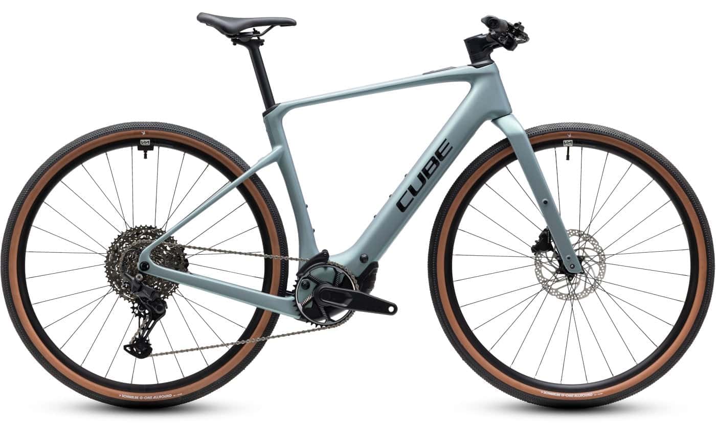 Cube Nulane Hybrid C:62 Race 400X - 28 Zoll 400Wh 11K Diamant - seagrey´n´black