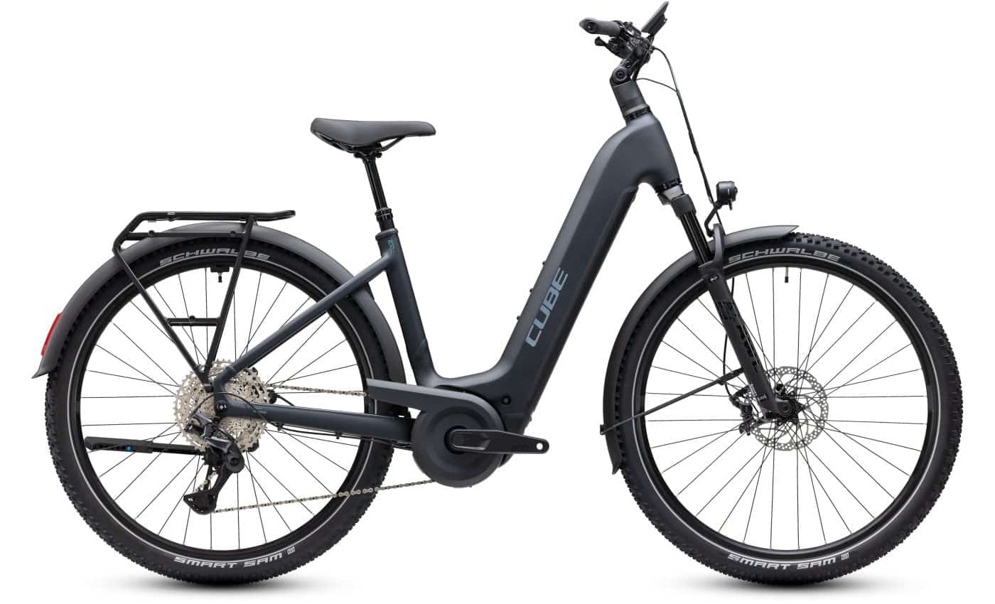 Cube Nuride Hybrid EXC 800 - 28 Zoll 800Wh 12K Wave - coal´n´chrome