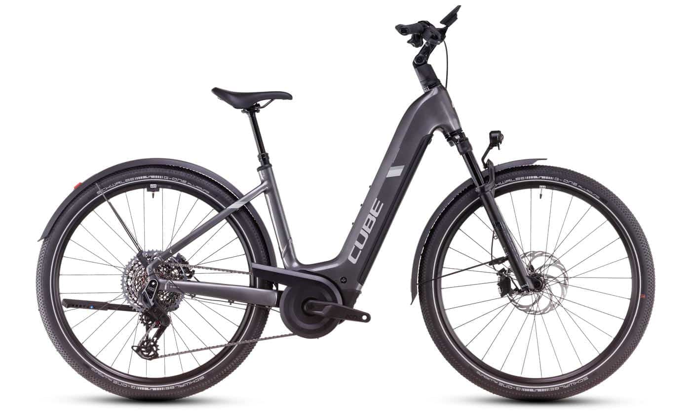 Cube Nuride Hybrid SLT Allroad - 28 Zoll 800Wh 12K Wave - graphite´n´fossil
