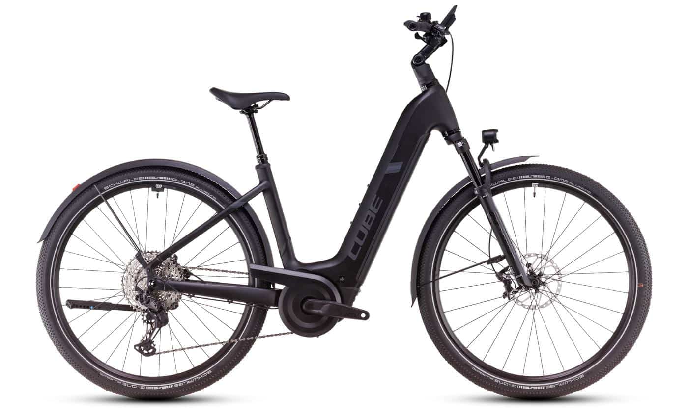 Cube Nuride Hybrid SLX Allroad - 28 Zoll 800Wh 12K Wave - black´n´reflect