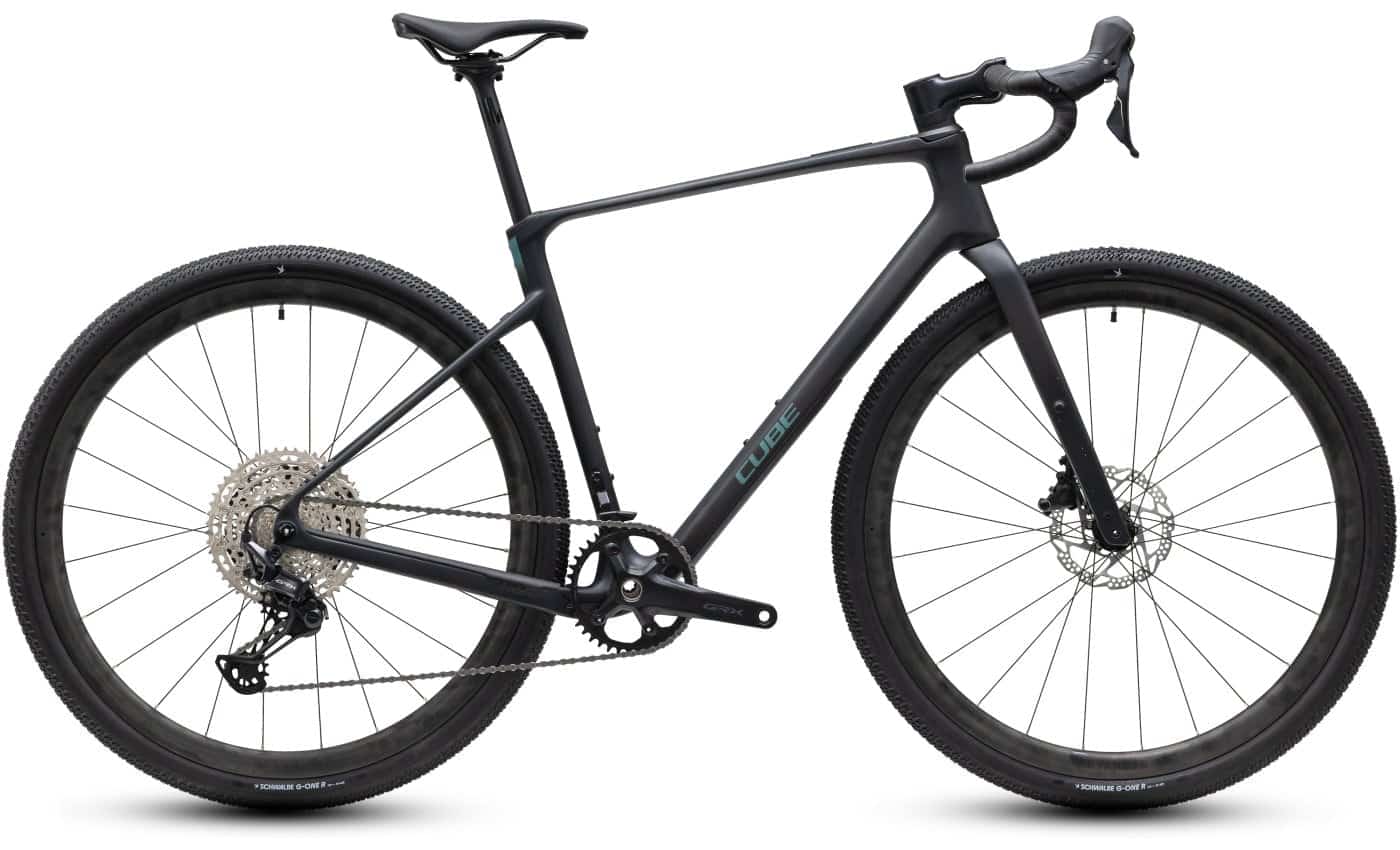 Cube Nuroad C:62 ONE - 28 Zoll 12K Diamant - carbon´n´shiftverde