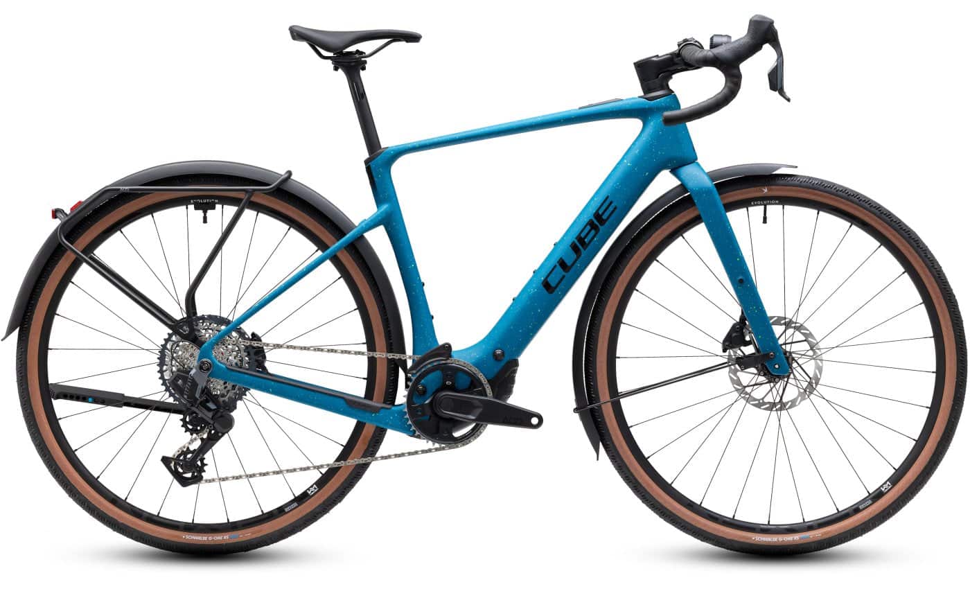 Cube Nuroad Hybrid C:62 EXC 400X FE - 28 Zoll 400WH 13K Diamant - tropicalteal´n´black