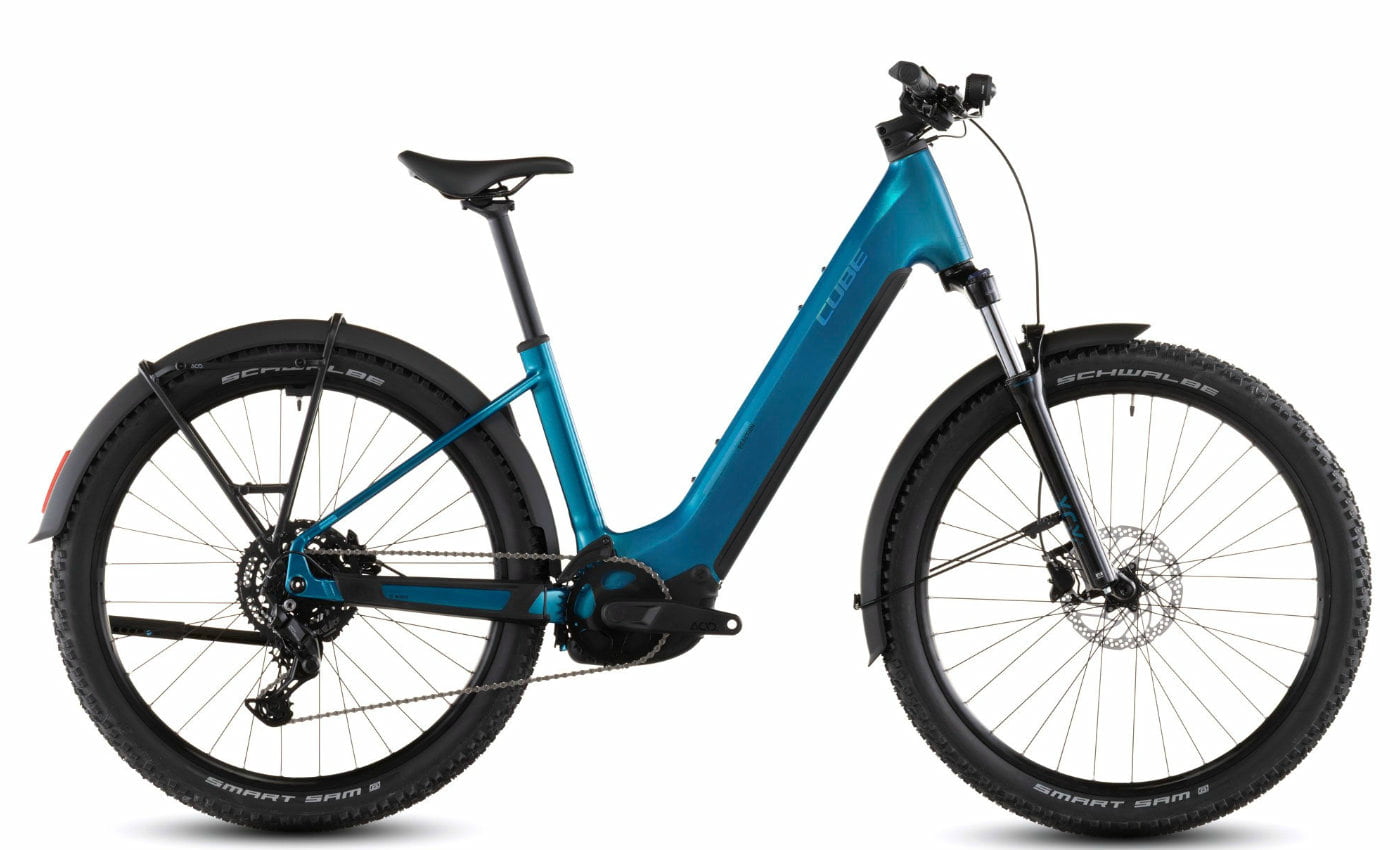 Cube Reaction Hybrid Performance 600 FE - 27.5 Zoll 600Wh 9K Wave - electricblue´n´dazzle