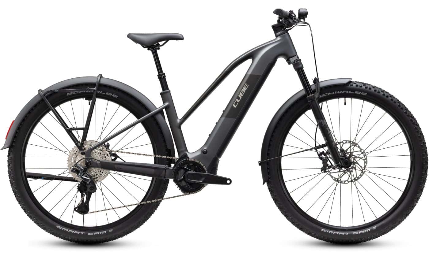 Cube Reaction Hybrid Race 800 FE - 29/ 27.5 Zoll 800Wh 12K Trapez - slabgrey´n´chrome