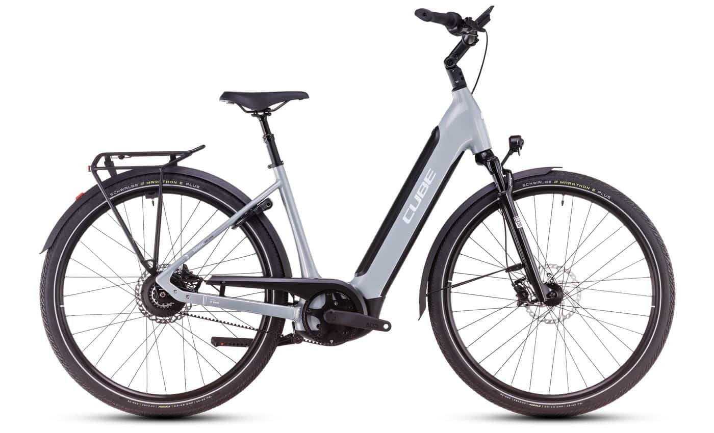 Cube Supreme Hybrid Deluxe SLX 625 - 28 Zoll 625Wh Enviolo Wave - polargrey´n´white