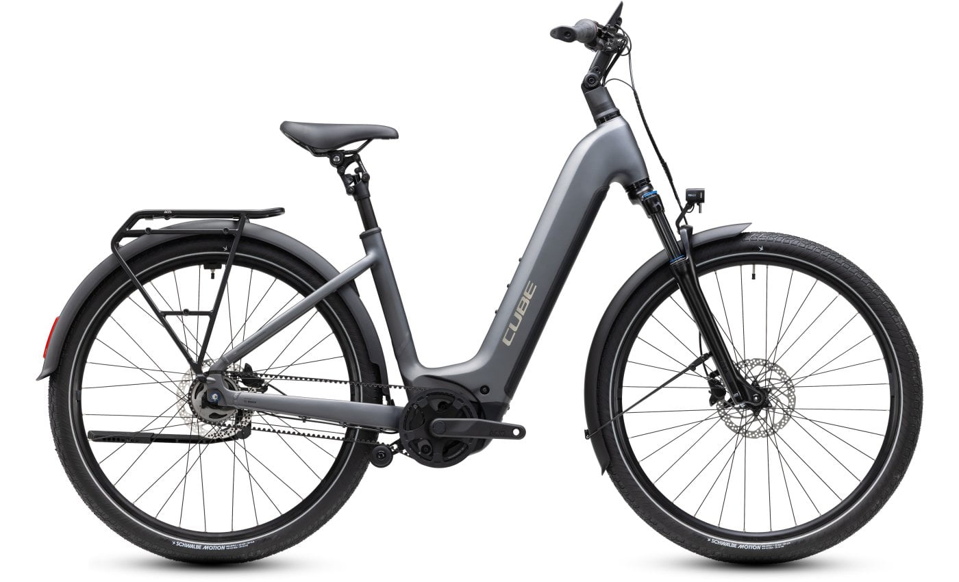 Cube Touring Hybrid Deluxe SLX 800 - 28 Zoll 800Wh 5N Wave - slabgrey´n´chrome