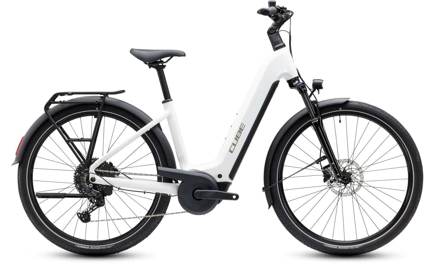 Cube Touring Hybrid ONE 600 - 28 Zoll 600Wh 11K Wave - metallicwhite´n´chrome