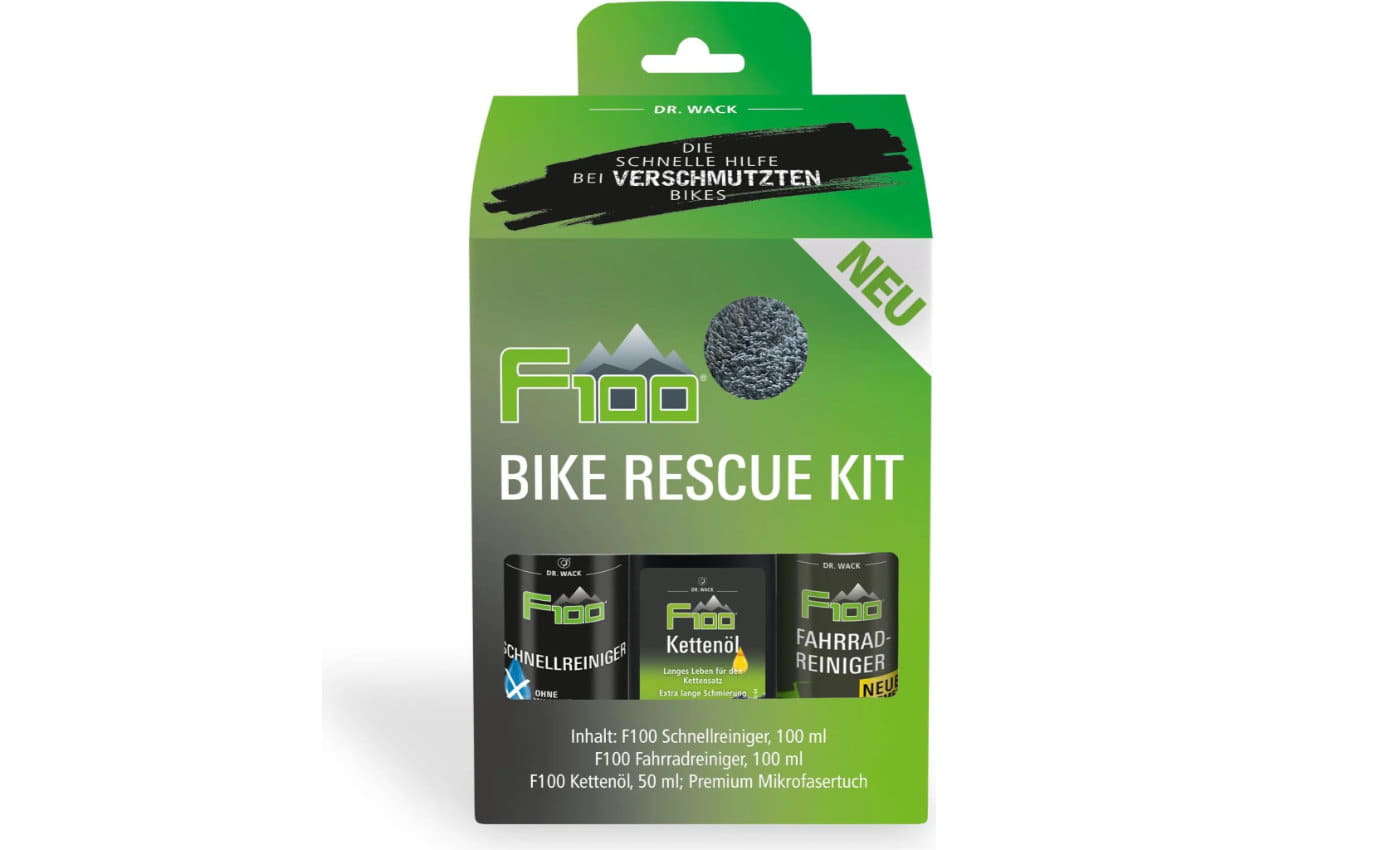 Dr. Wack F100 Bike Rescue Kit - Pflege- und Reinigungsset