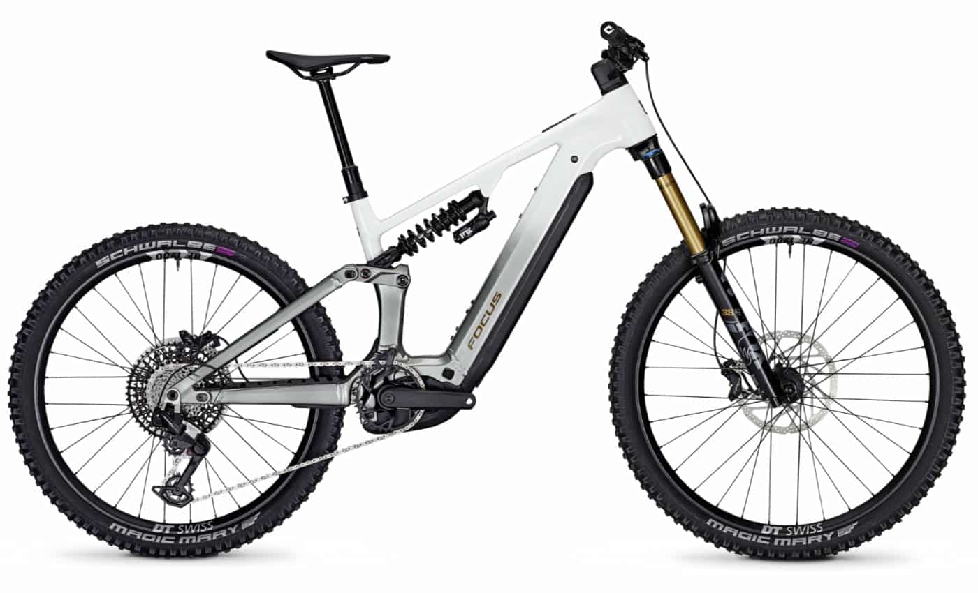 Focus SAM² 6.9 - 29/27.5 Zoll 800Wh 12K Fully - white/ steelgrey