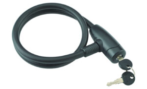 Fuxon Kabelschloss 80 cm x 12mm - black
