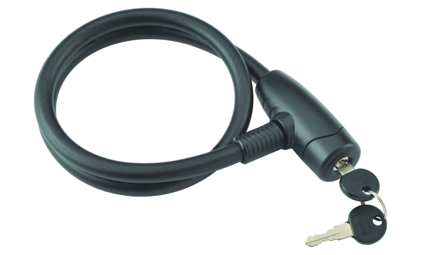 Fuxon Kabelschloss 80 cm x 12mm - black