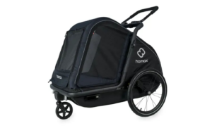 Hamax Pluto L Hundeanhänger - navy blau/ black