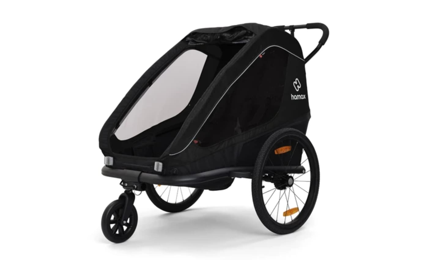 Hamax Traveller 2 Sitzer - Kinderanhänger - black