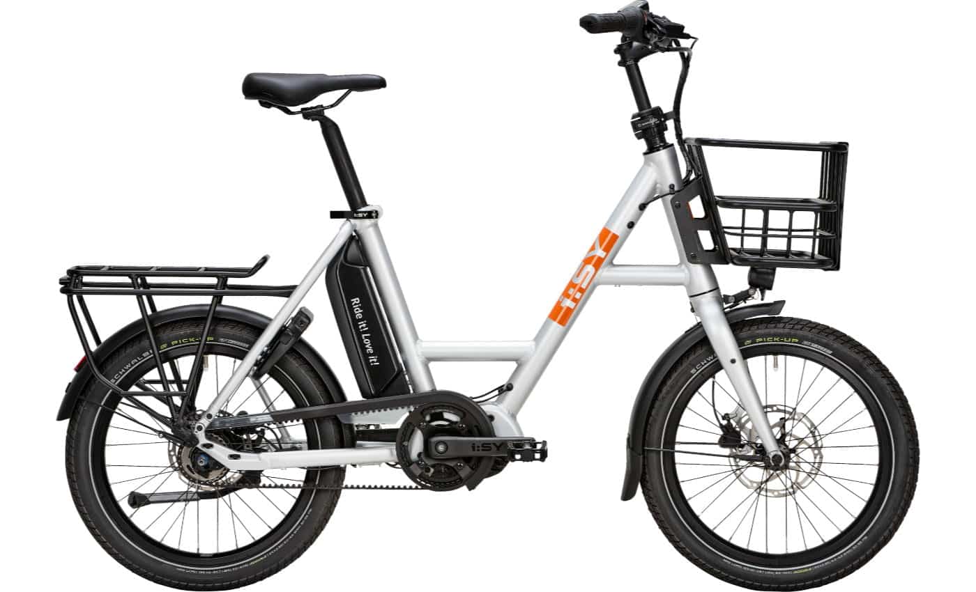 I:SY E5 CX Premium - 20 Zoll 400Wh 5N Kompakt - ice silver