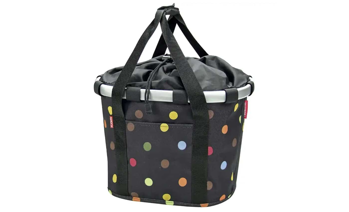 KLICKfix Reisenthel Bikebasket - dots