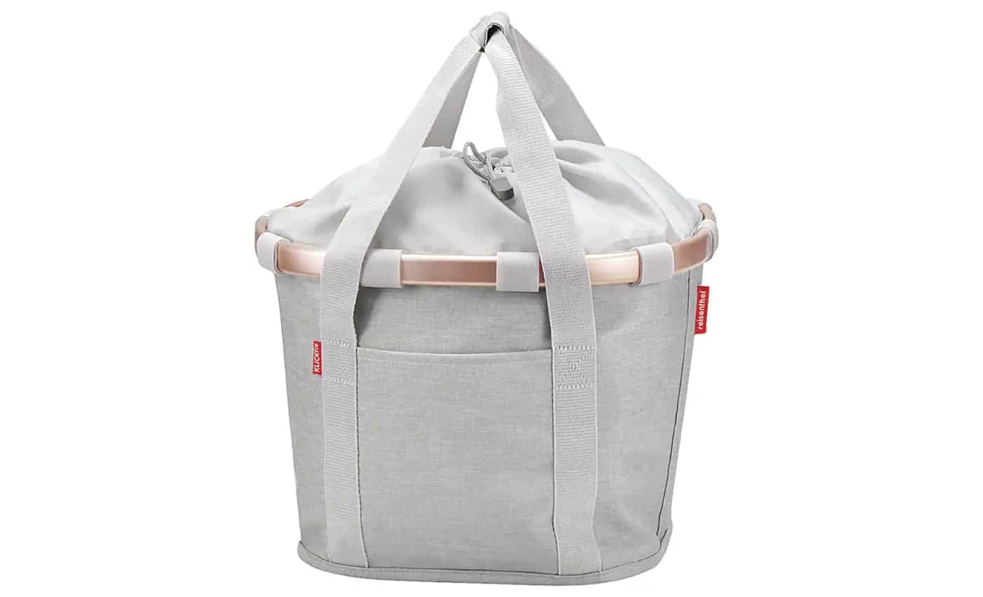 KLICKfix Reisenthel Bikebasket - twist sky rose