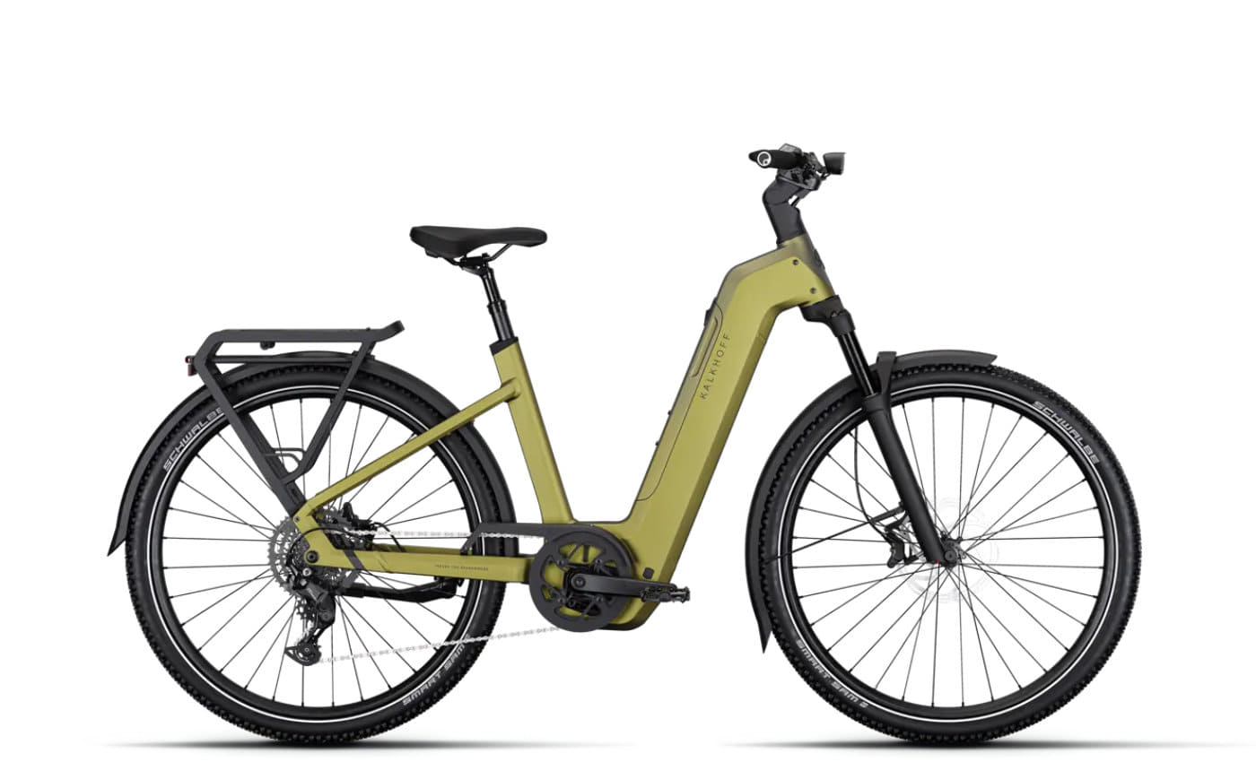 Kalkhoff ENTICE 5+ MOVE - 29 Zoll 800Wh 9K Wave - meadowgreen matt/ darkmeadowgreen matt