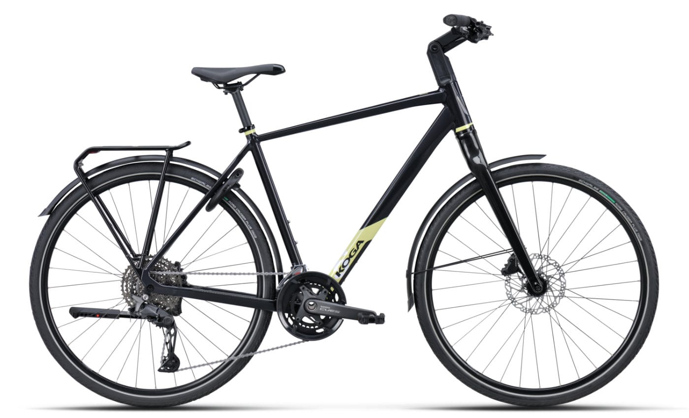 Koga F3 5.0 Rigid - 28 Zoll 22K Diamant - Vulcan black gloss