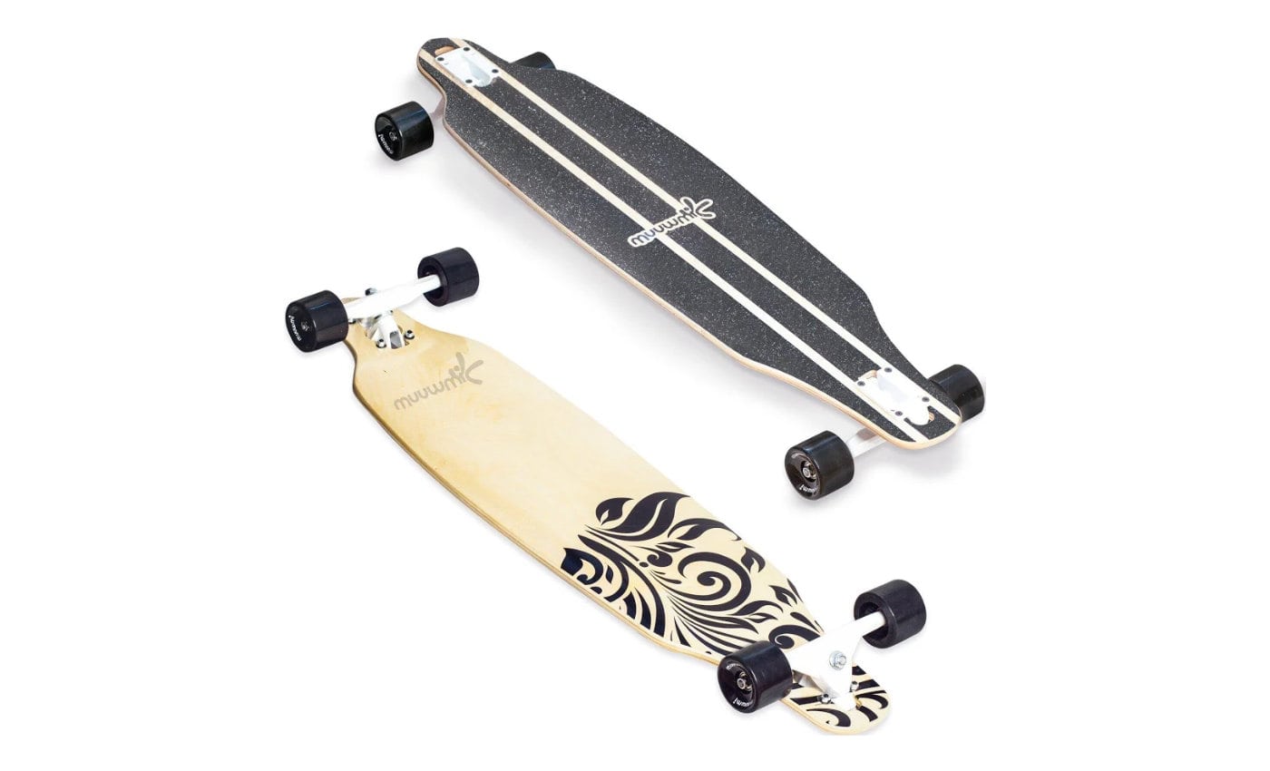 Muuwmi ABEC 7 Longboard - wood
