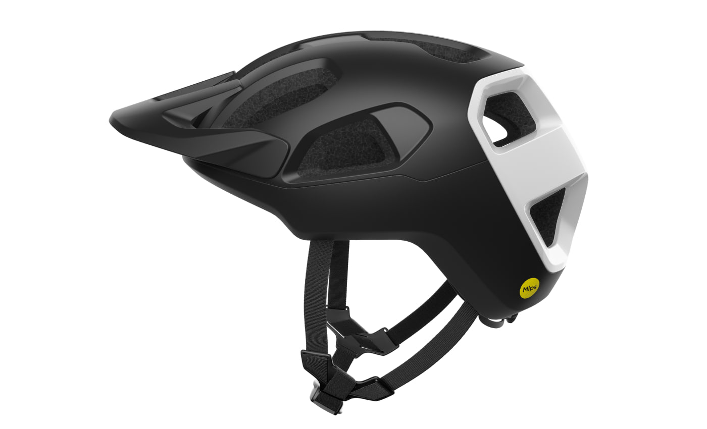 POC Cularis Helm - Uranium Black Matt/ Hydrogen White