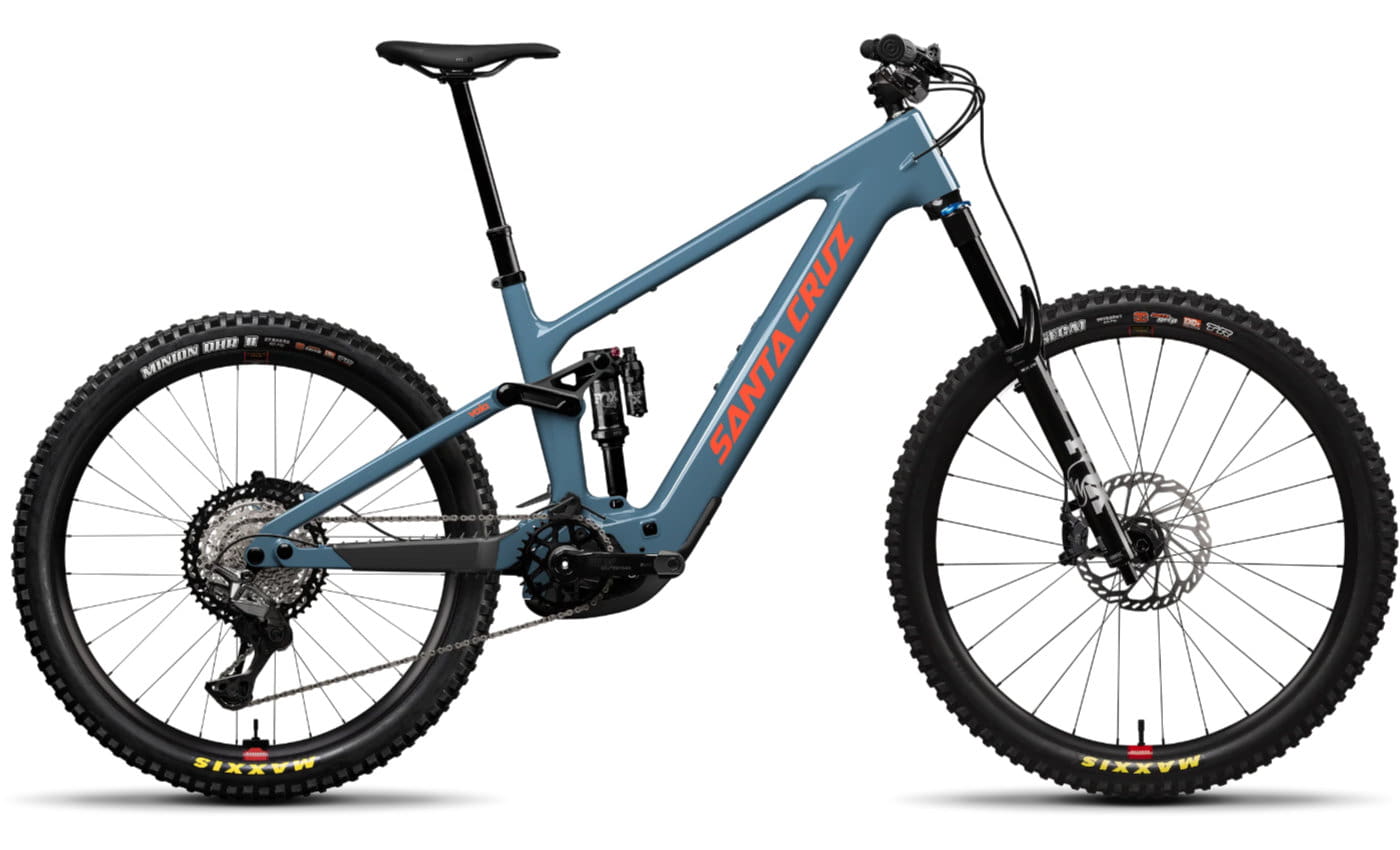 Santa Cruz Vala XT Lite - 29 / 27.5 Zoll 600Wh 12K Fully - Gloss Slate Blue