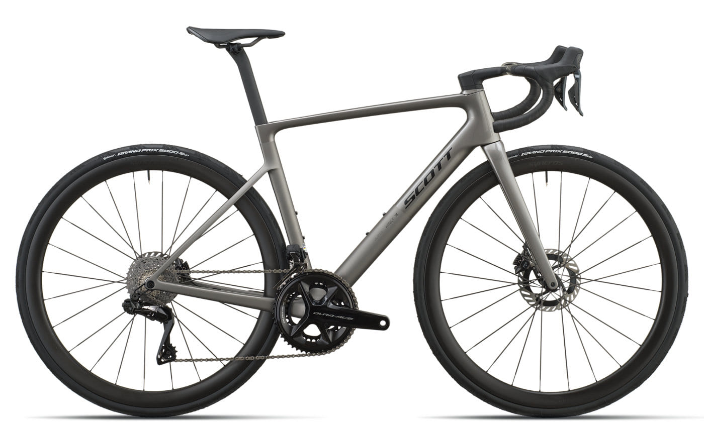 Scott Addict RC Pro - 28 Zoll 24K Di2 Diamant - tungsten grey