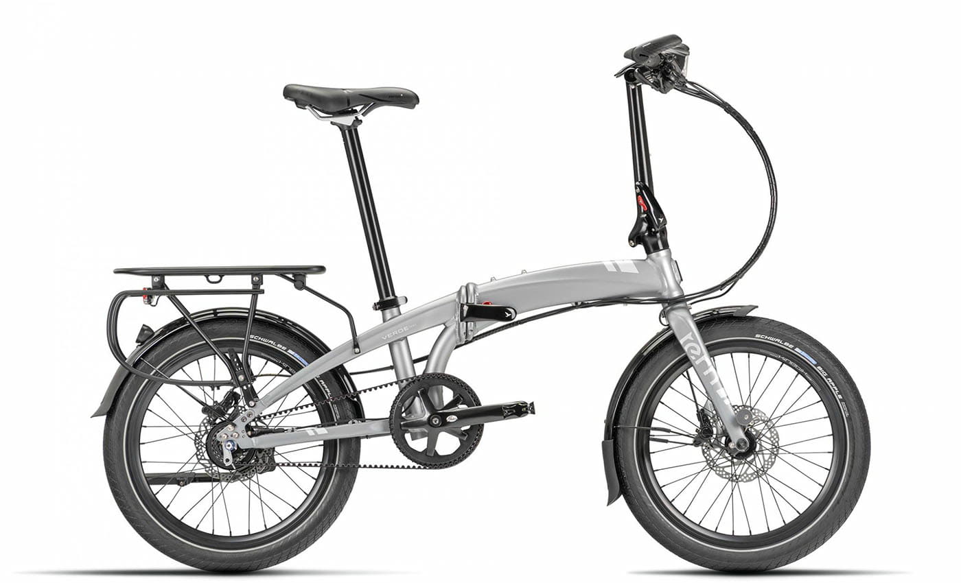 Tern Verge S8i - 20 Zoll 8N Faltrad - satin metallic grey / silver