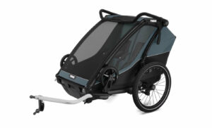 Thule Chariot Cab - 2 Sitzer Kinderanhänger - dark slate