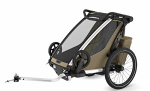 Thule Chariot Cross 2 single - Kinderfahrradanhänger - Faded Khaki