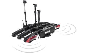 Thule Heckträger Epos ParkSecure - faltbarer Fahrradträger für 3 Fahrräder
