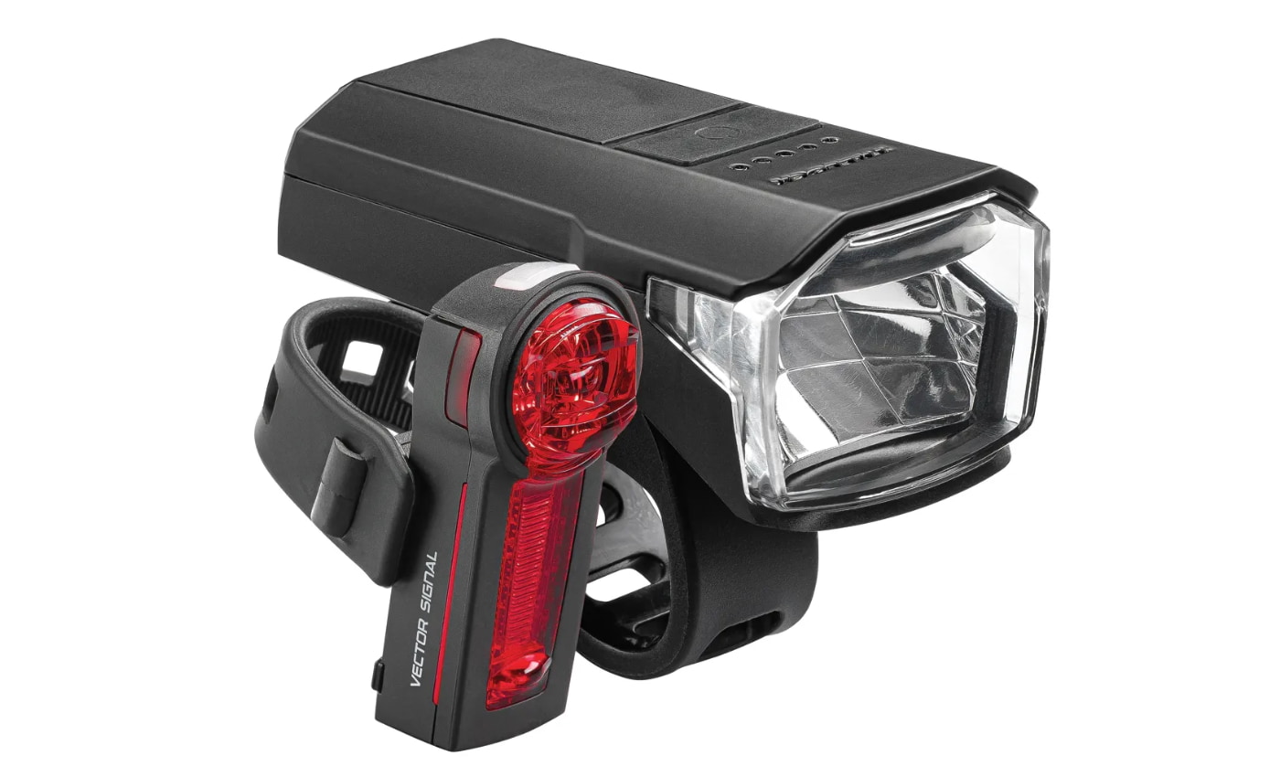 Trelock LS 480 Lighthammer 80 Lux Set – Brake light