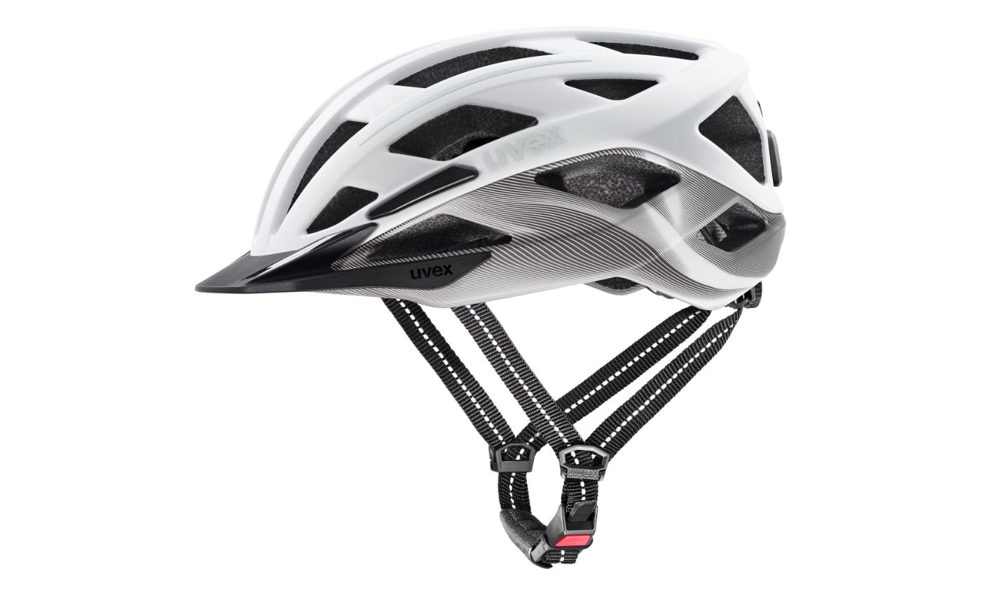 Uvex city i-vo - white - black matt