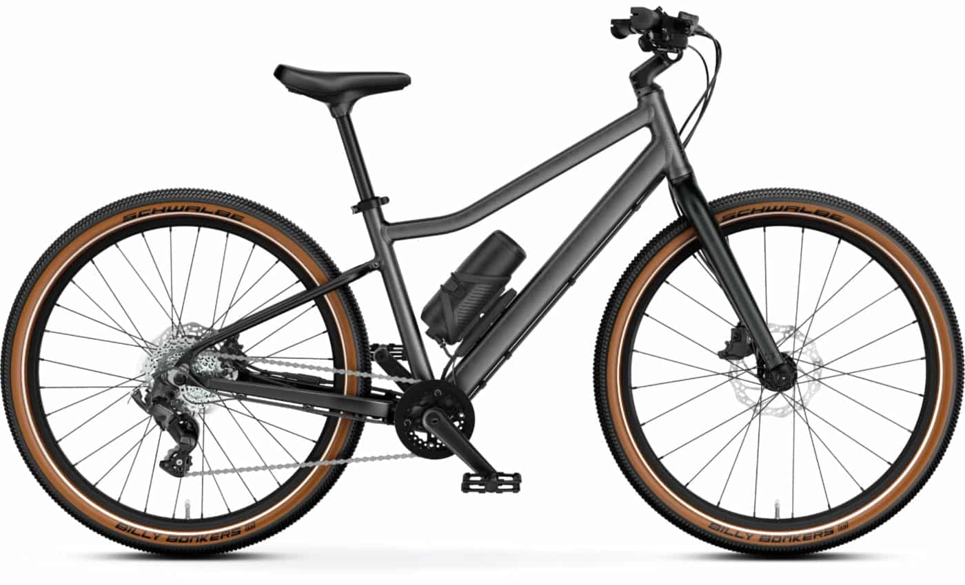 Woom EXPLORE e5 - 24 Zoll 171Wh 8K Diamant - graphite grey
