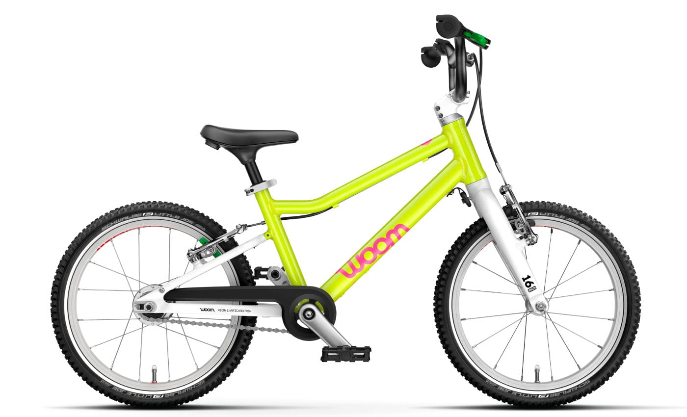 Woom GO 3 AUTOMAGIC (Gen. H) - 16 Zoll Diamant 2N - Neon Lime