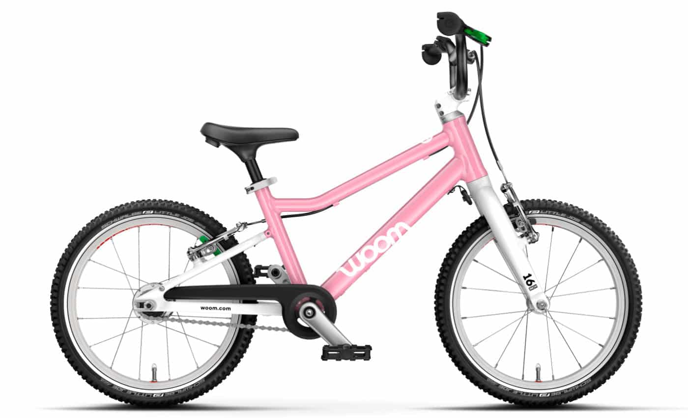 Woom GO 3 AUTOMAGIC (Gen. H) - 16 Zoll Diamant 2N - powder pink