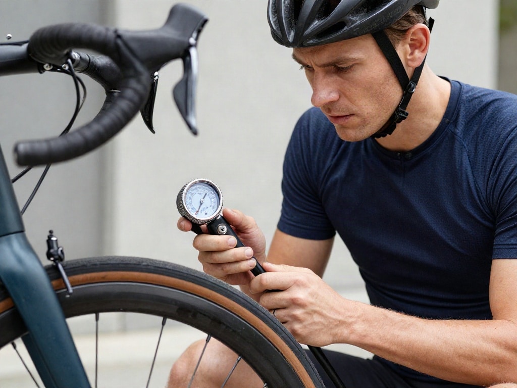 Optimaler Reifendruck beim Fahrrad